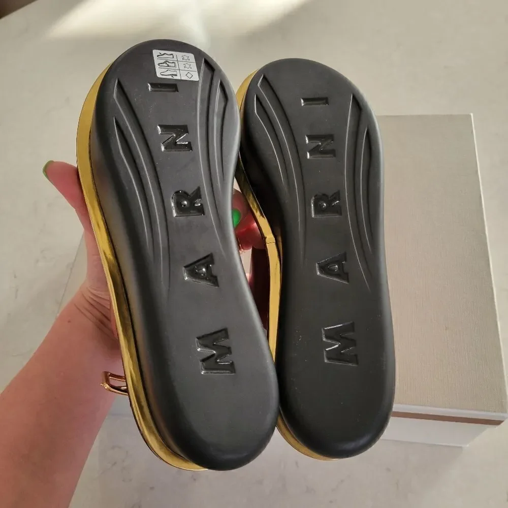 Marni iconic wedge